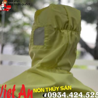 Nón Trùm Màu Vàng Thủy Sản Chuyên Dụng