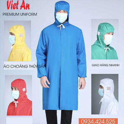 Áo Choàng Thủy Sản Có Nón ACTSVA01