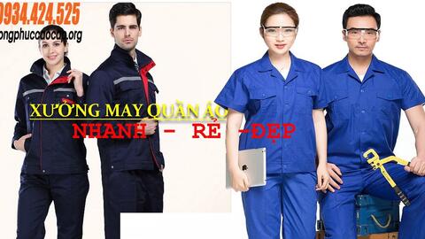 MÙA HÈ NÀY NƠI NÀO MAY ĐỒNG PHỤC CÔNG NHÂN KHU CÔNG NGHIỆP NHANH MÀ ĐẸP?